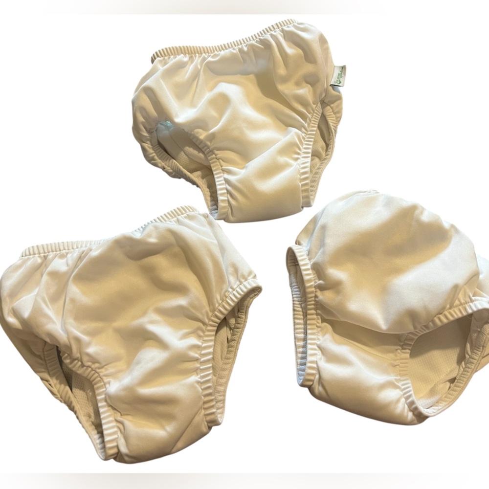 LIKE NEW - Green Sprouts Swim Diaper Bundle - Size 3T